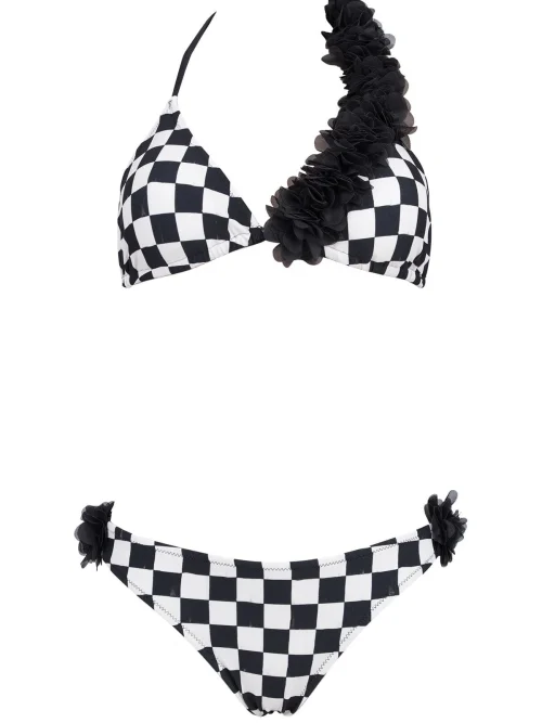 Queen Black Kids Bikini