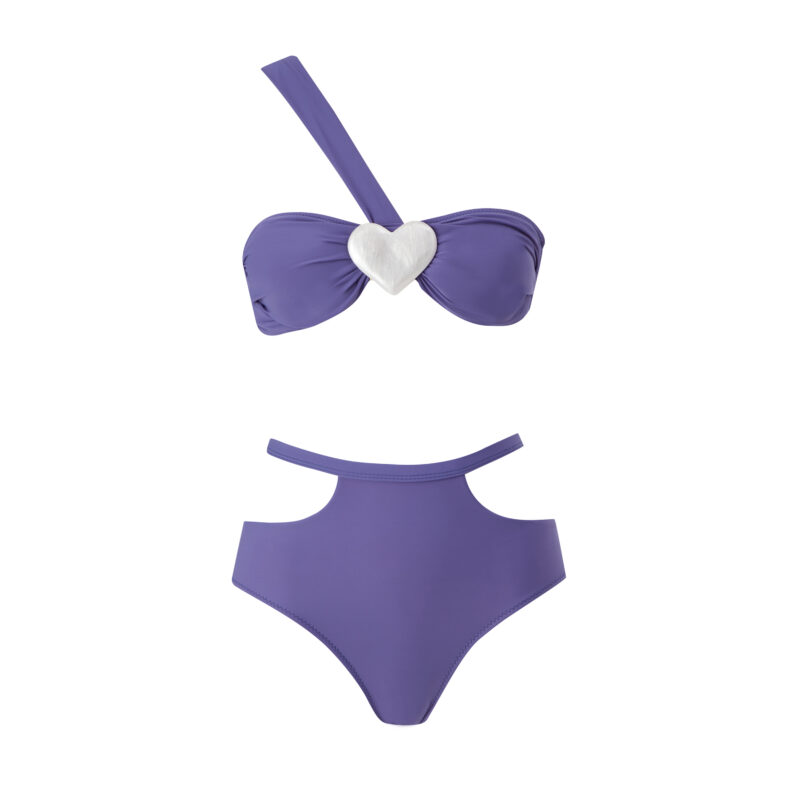 SOLINE BIKINI Checked blue
