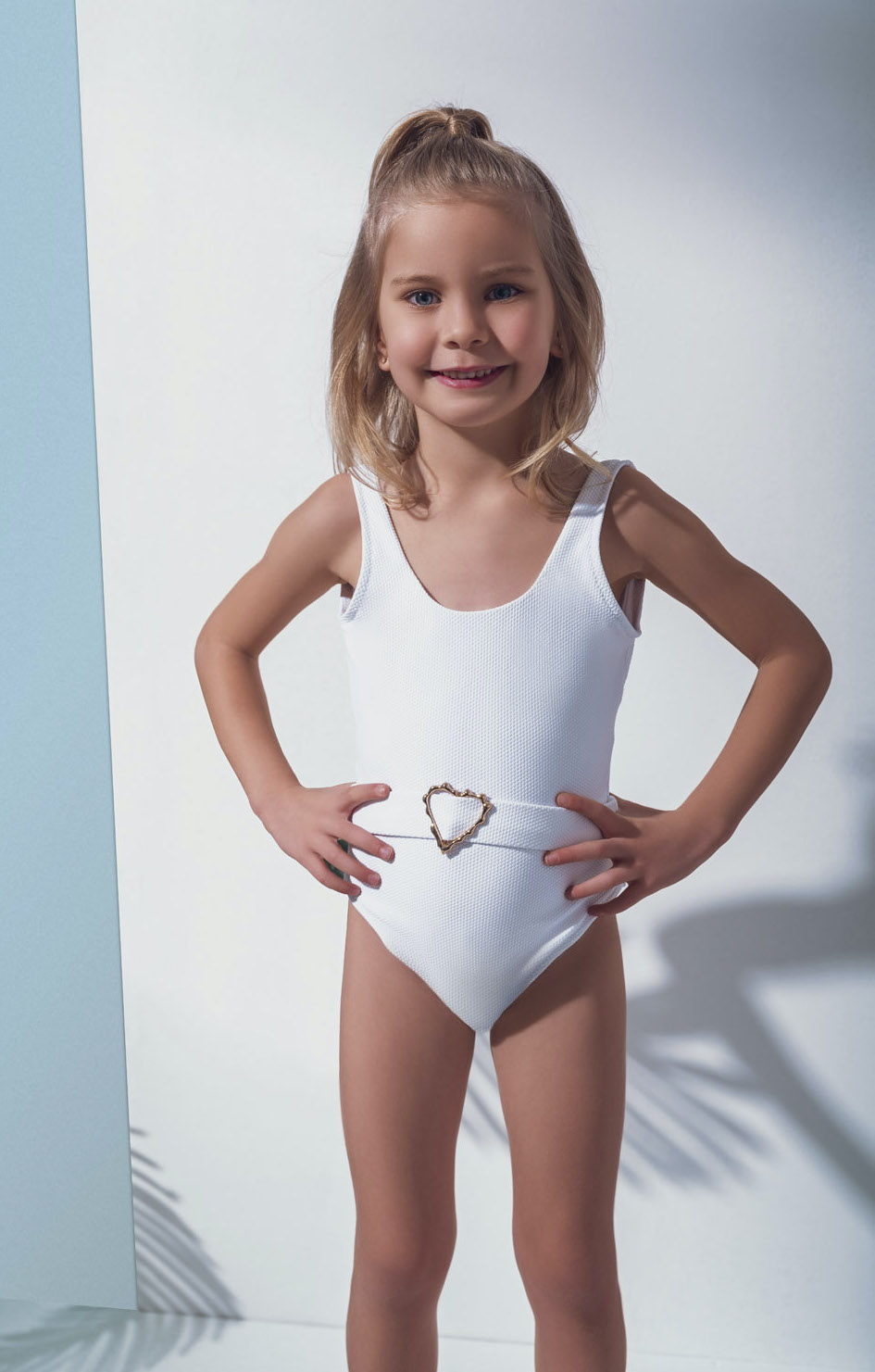 Kids 2025 white bikini